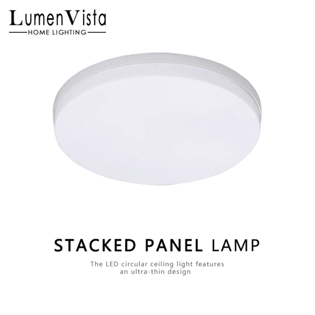 מנורת תקרה LED עגולה אולטרה דקה