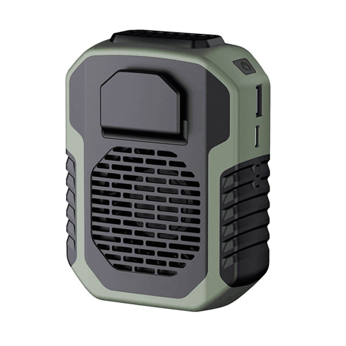 מאוורר תלייה נייד עם קליפ מותניים - 6000mAh