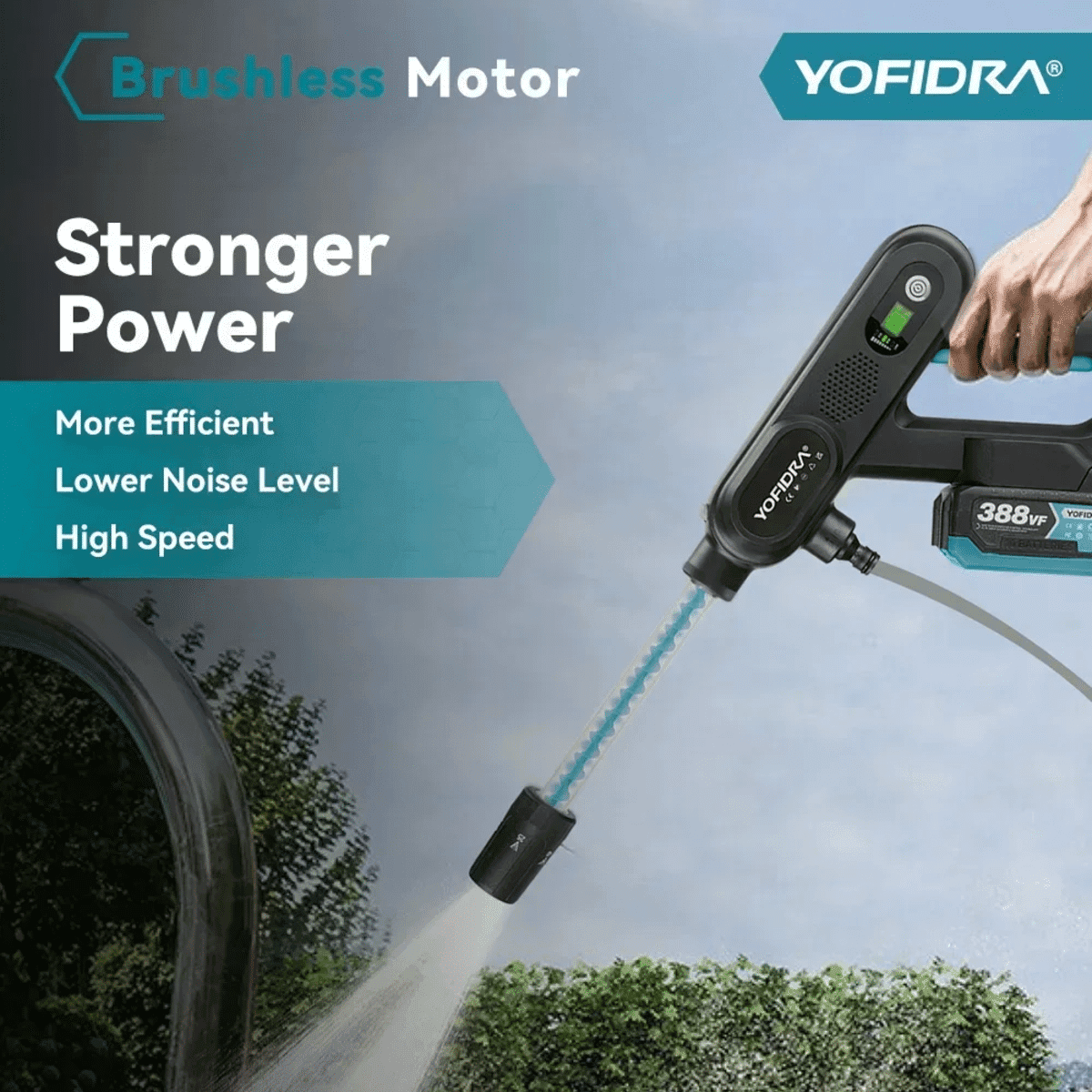 מכונת שטיפה בלחץ גבוה Yofidra