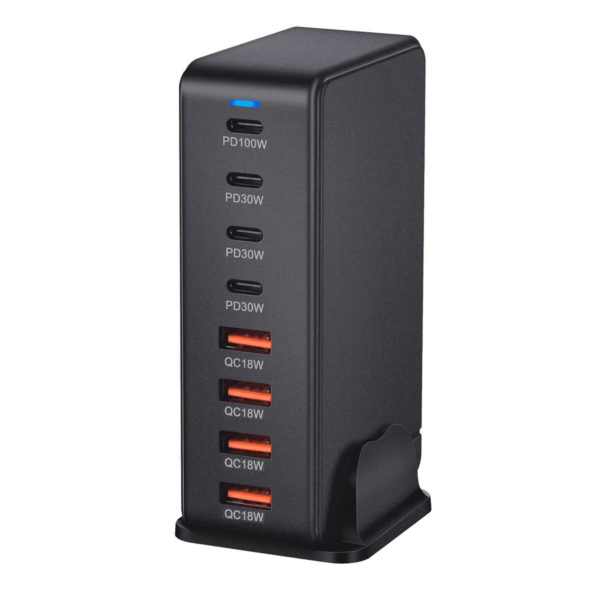 מטען שולחני 240W עם 8 יציאות USB מהירות
