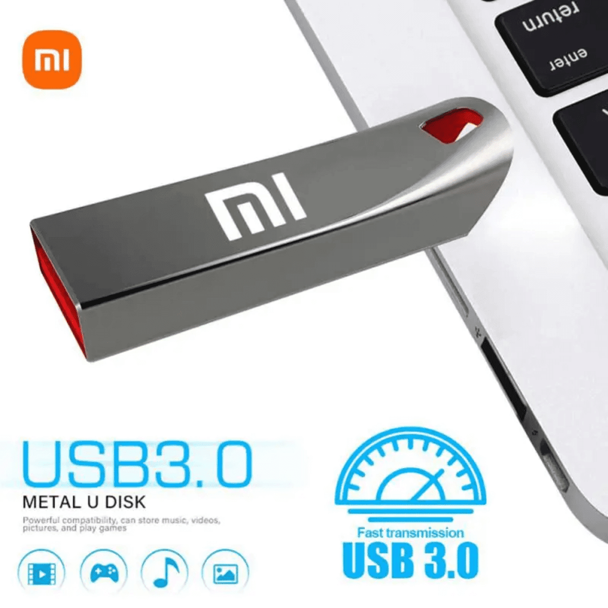 כונן USB 3.0 מהיר Xiaomi 2TB