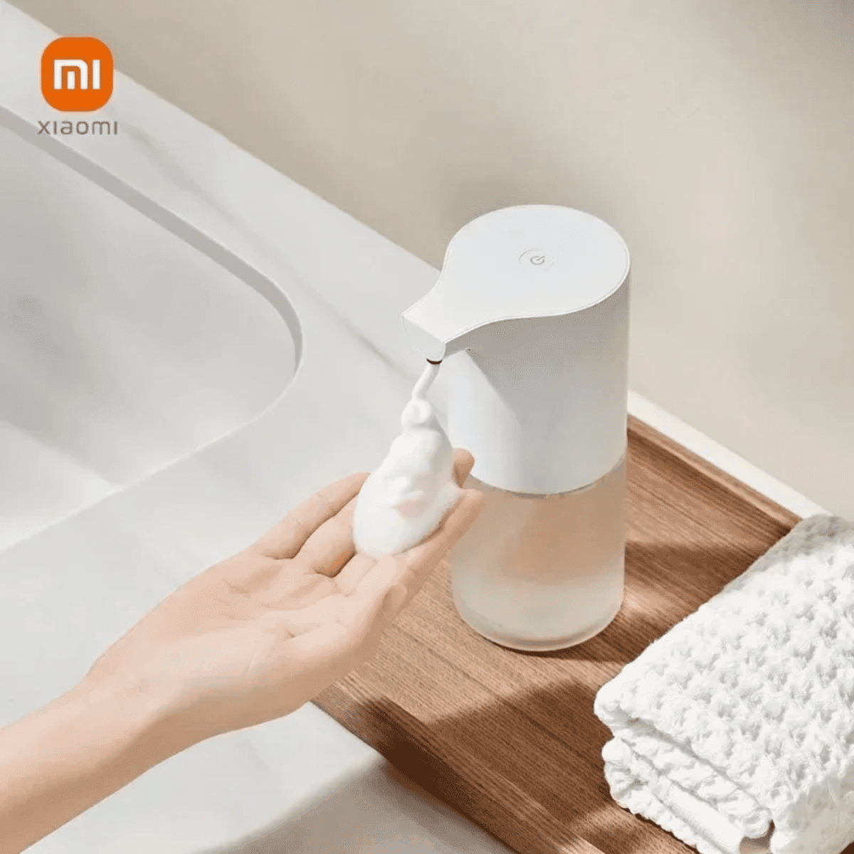 מתקן סבון אוטומטי Xiaomi Mijia 1S עם קצף אינדוקציה
