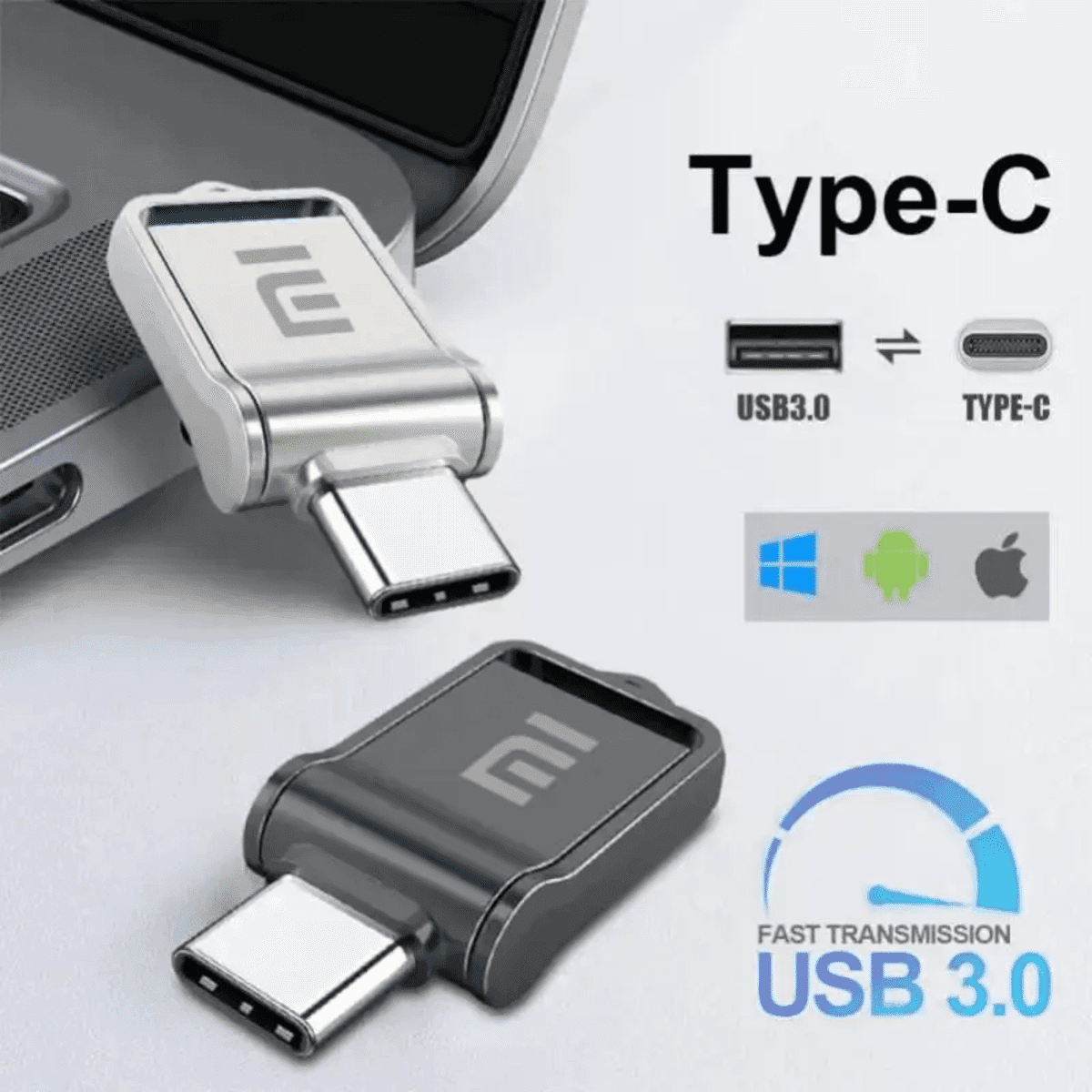 דיסק און קי מיני Xiaomi בנפח 2TB עם USB 3.0