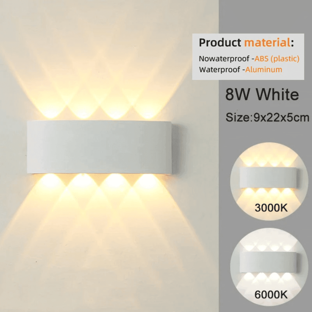 מנורת קיר LED
