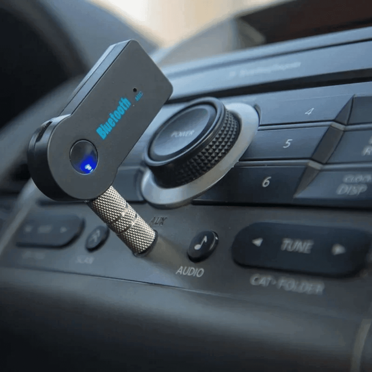 מקלט Bluetooth 5.0 לרכב – AUX לחיבור אודיו