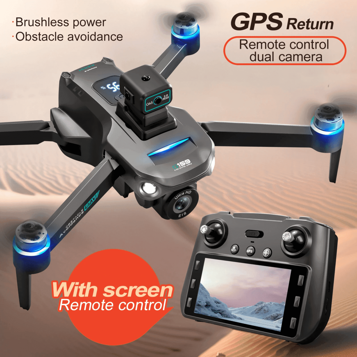 רחפן S159 GPS Pro 5G עם מצלמת 8K