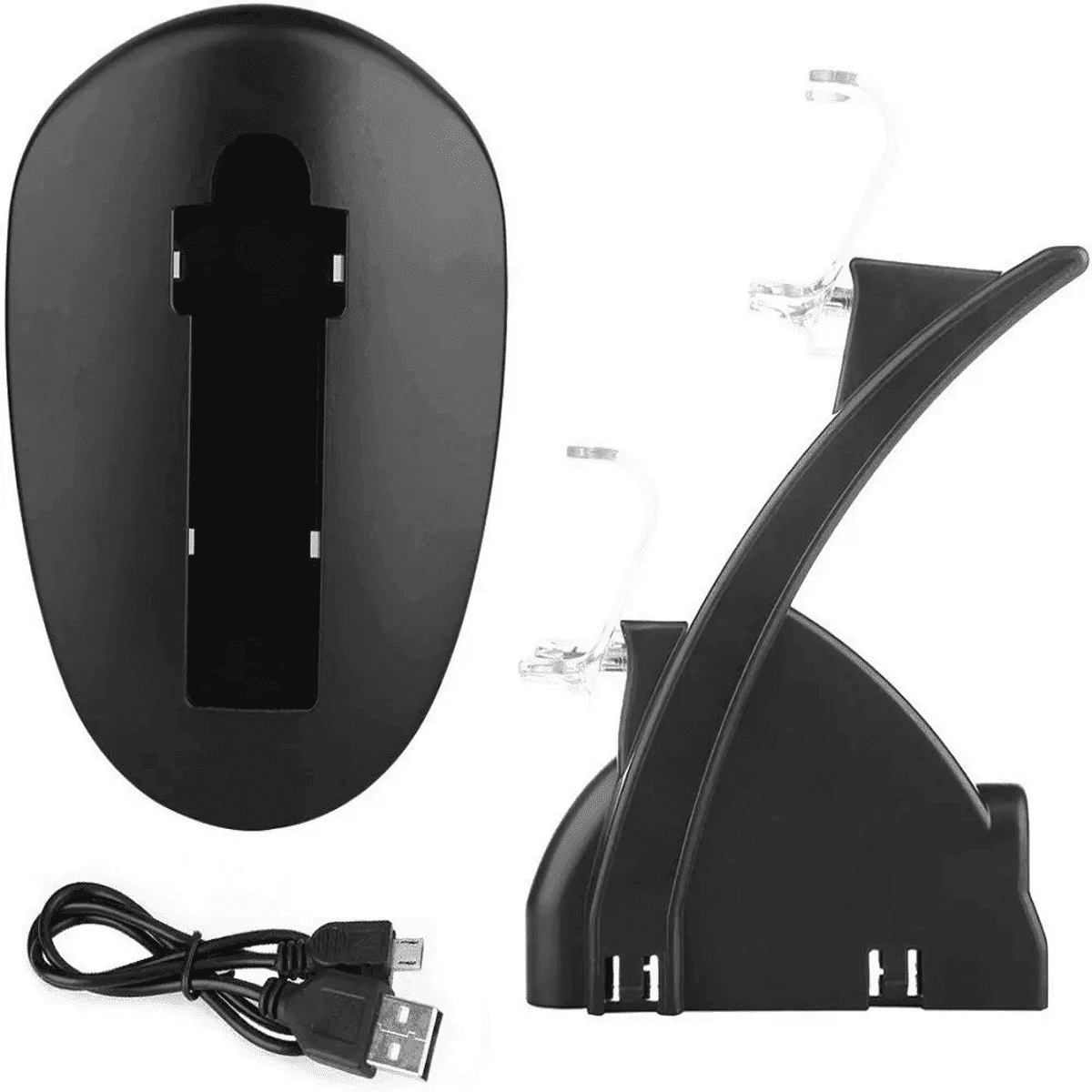 תחנת טעינה כפולה עם תאורת LED לבקרי PS4