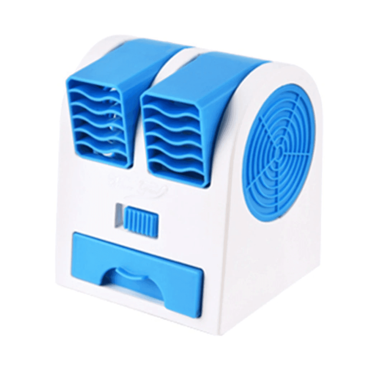 מיני מזגן נייד אישי USB עם מאוורר כפול