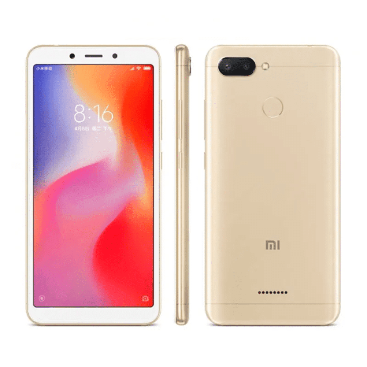 טלפון נייד Xiaomi Redmi 6 עם מסך בגודל 5.45 אינץ'
