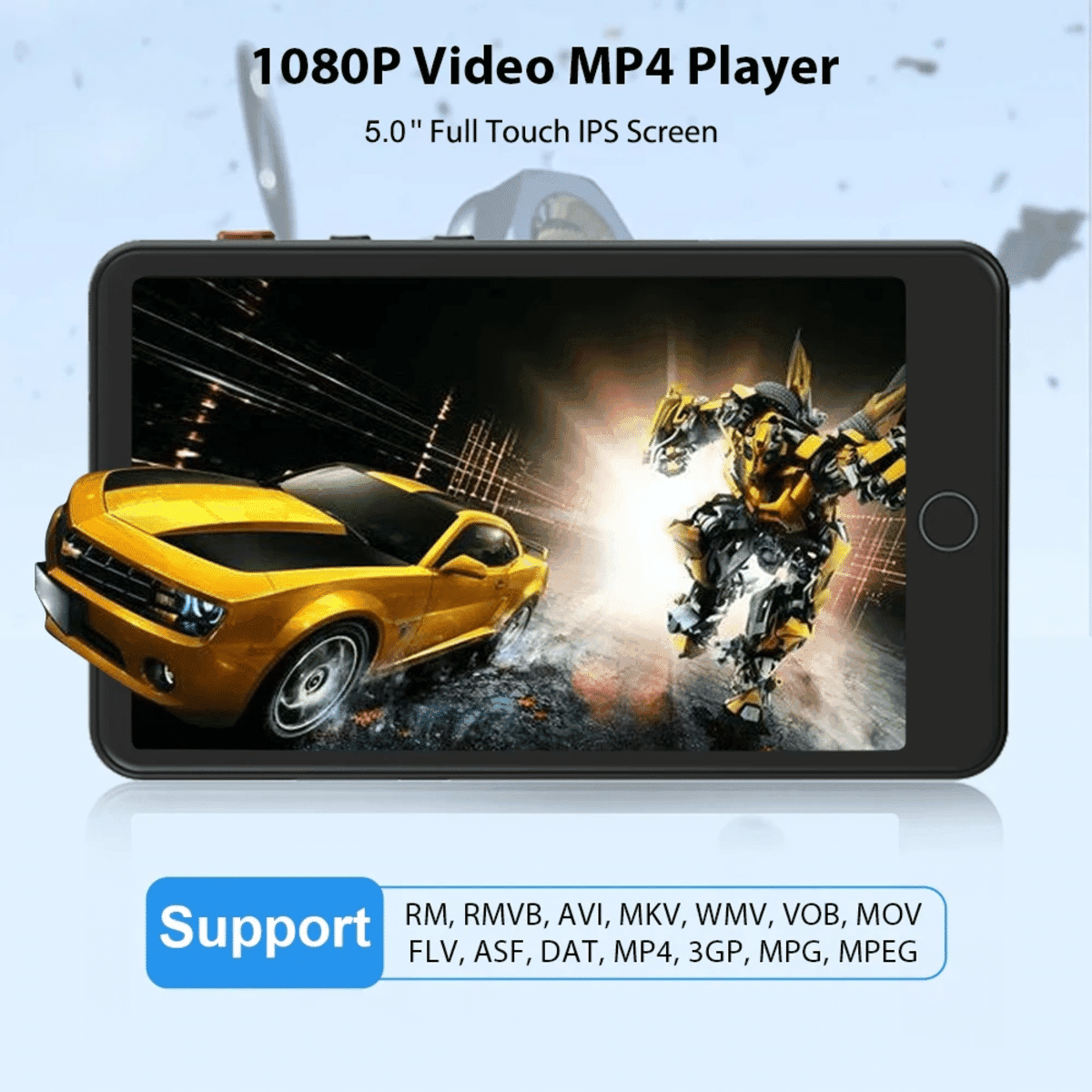 נגן MP3 נייד עם WiFi ומצלמה