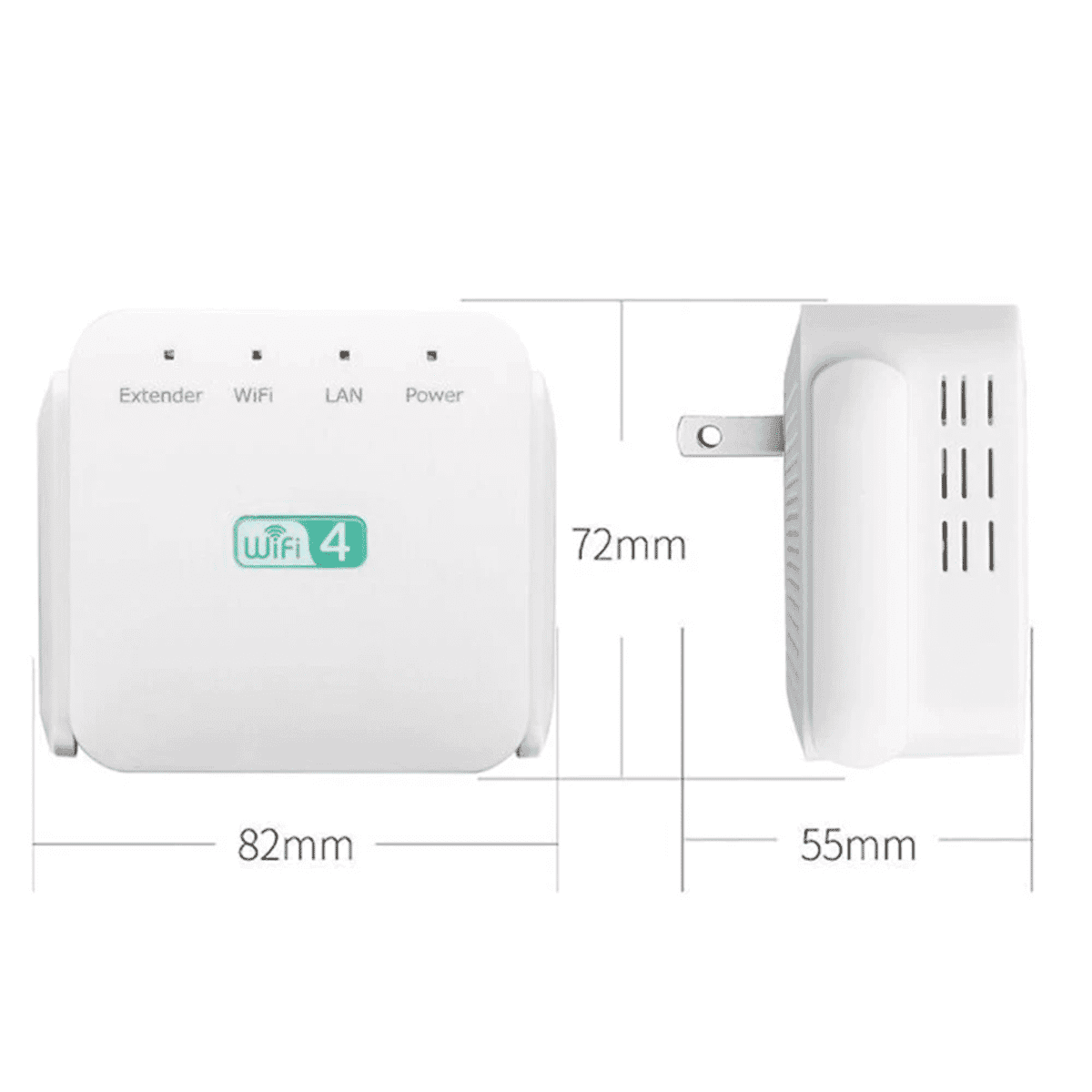 מאריך טווח אלחוטי WiFi Repeater – 300Mbps