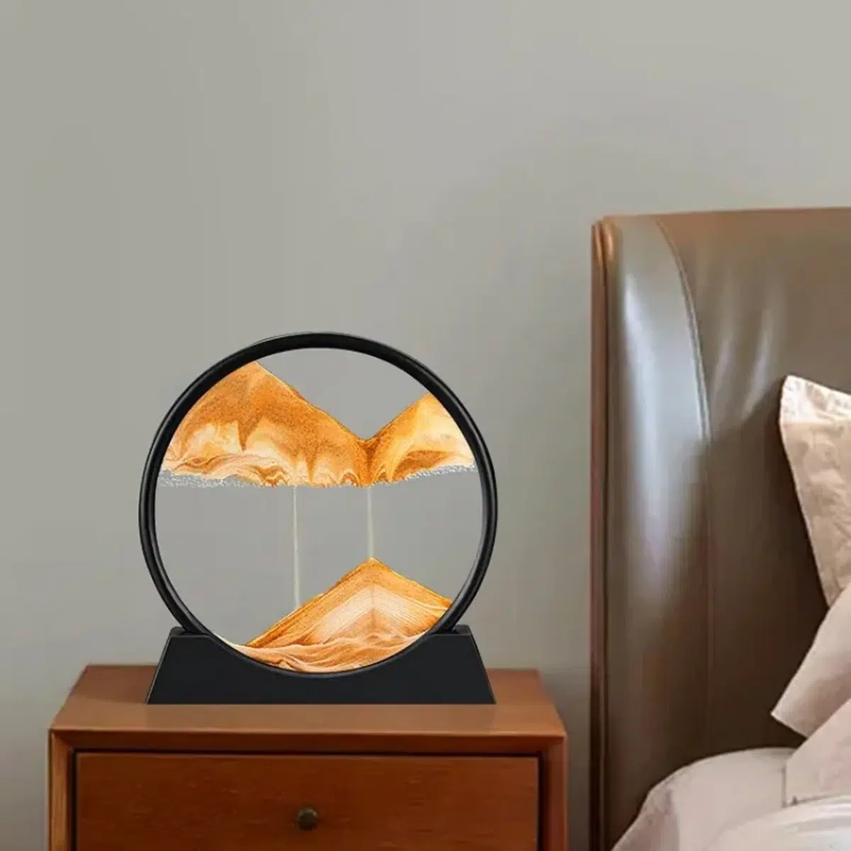 שעון חול אומנותי 3D