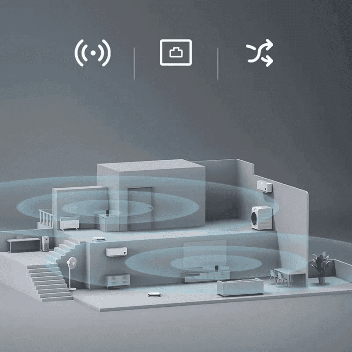 נתב Xiaomi X3000 להרחבת Wi-Fi