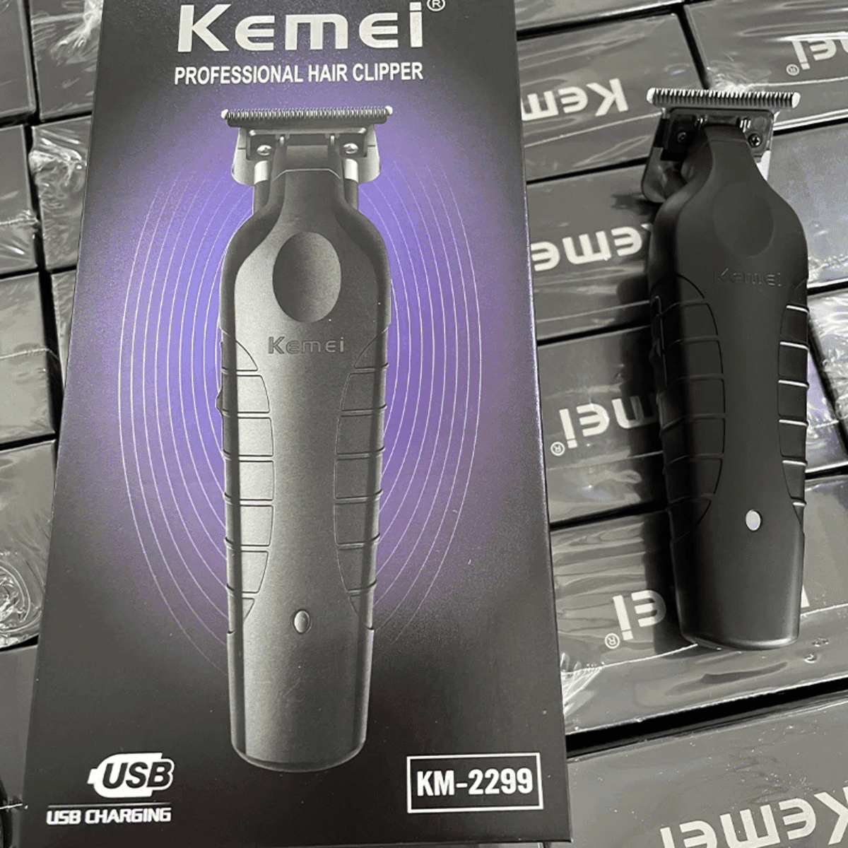 מכונת תספורת אלחוטית מקצועית Kemei 2299