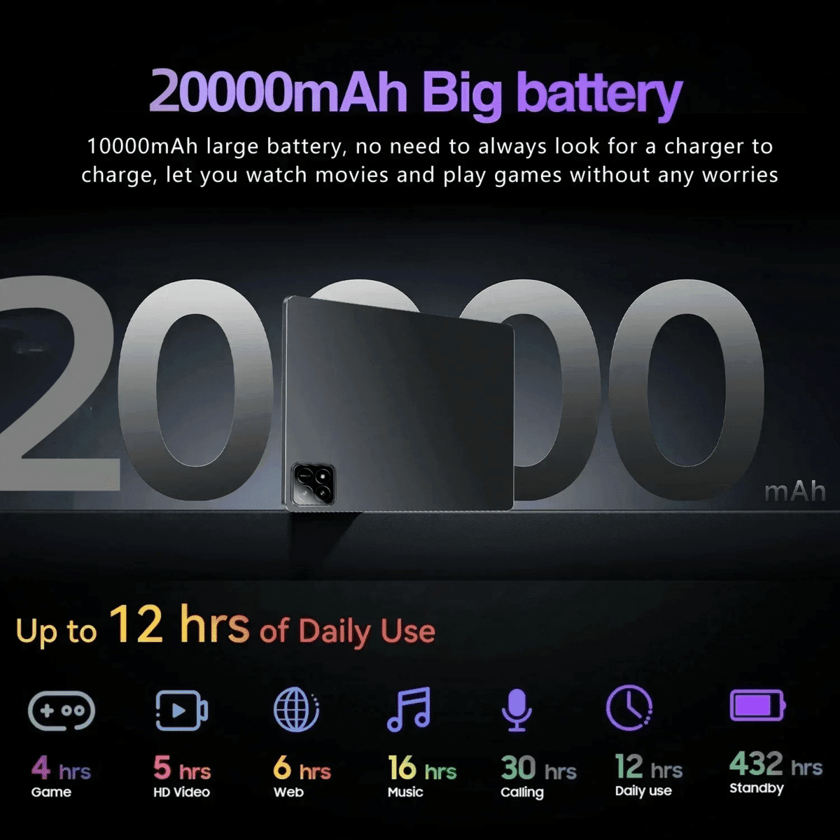 טאבלט Xiaomi Pro 6S 2024 - 16GB+1TB עם מסך 11 אינץ' HD 4K