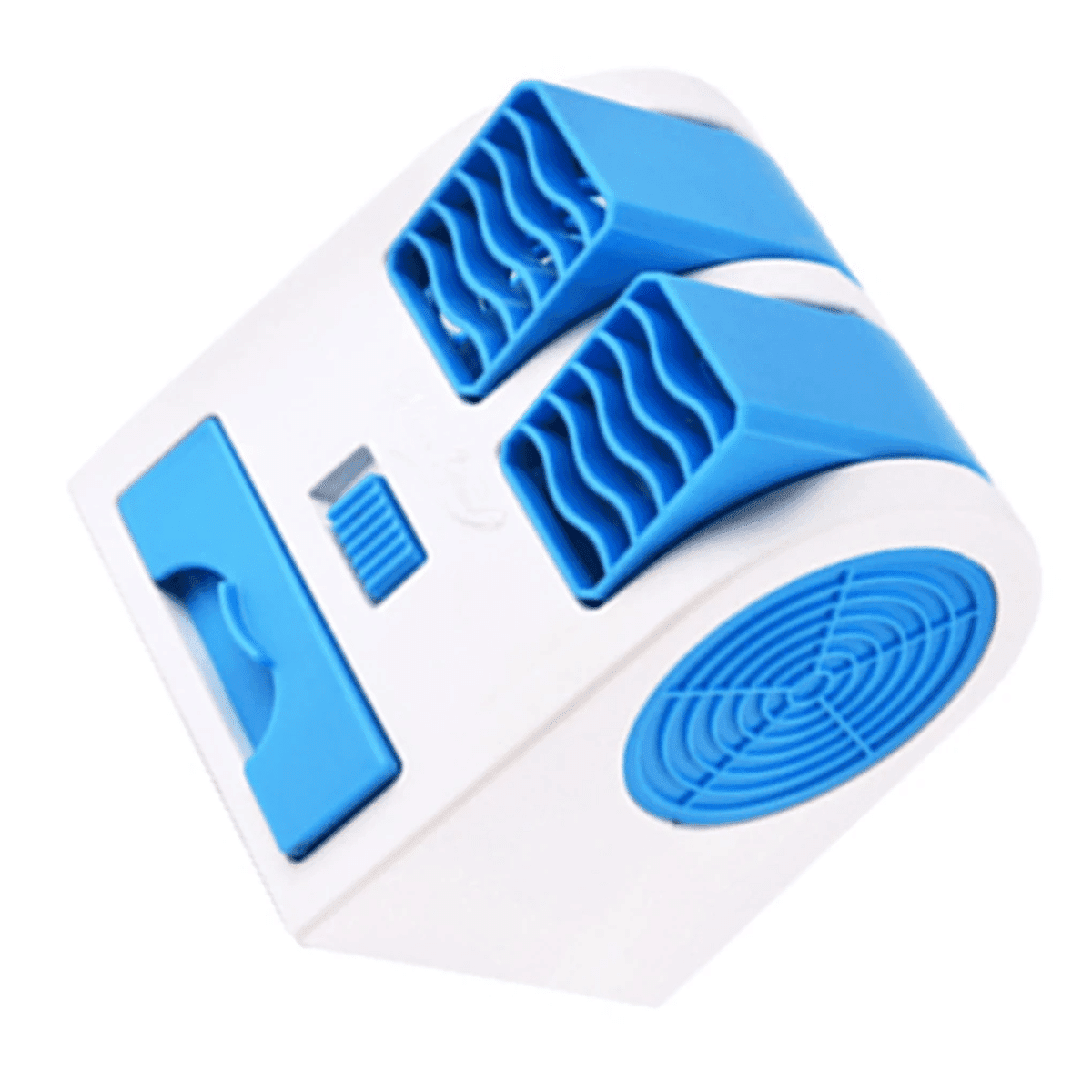 מיני מזגן נייד אישי USB עם מאוורר כפול