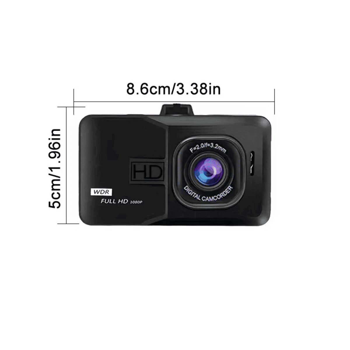 מכשיר DVR עם הקלטה מחזורית לרכב
