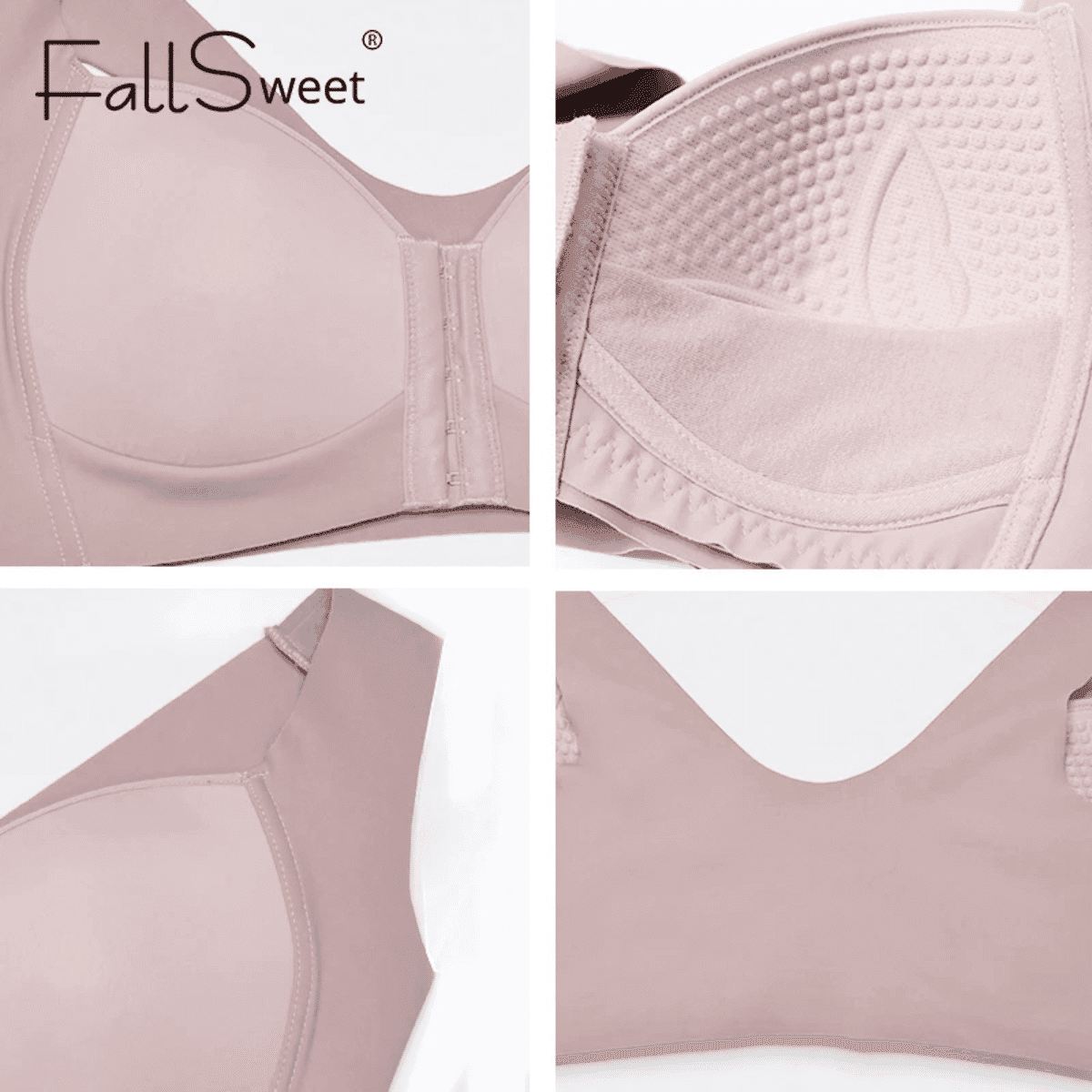 FallSweet חזיית סגירה קדמית לנשים בתוספת גודל