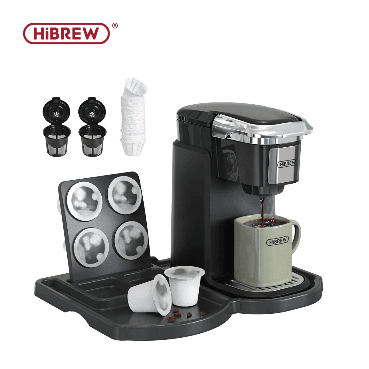 מכונת קפה אספרסו 6in1 Hibrew