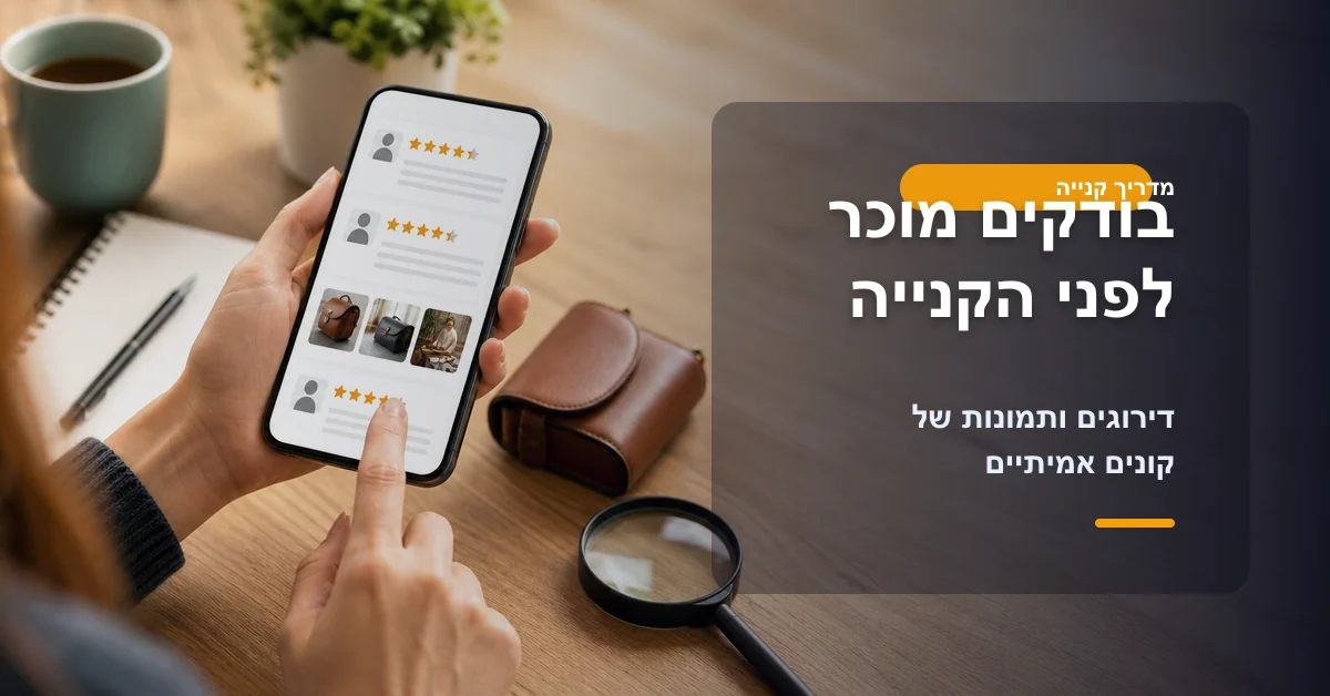 בדיקת מוכר ביקורות ודירוגים לפני קנייה באלי אקספרס